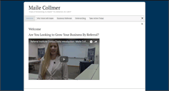 Desktop Screenshot of mailecollmer.com